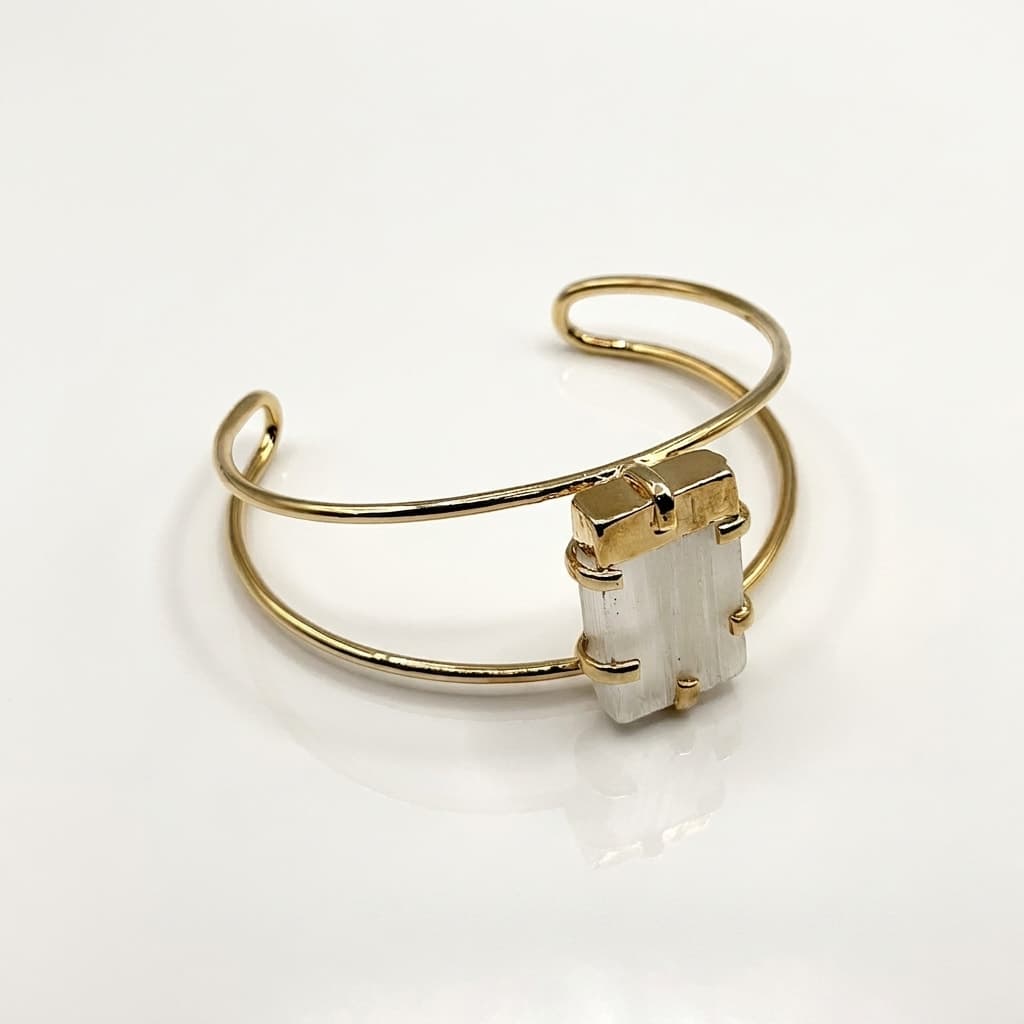 Bracelete Selenita Branca, foto 1